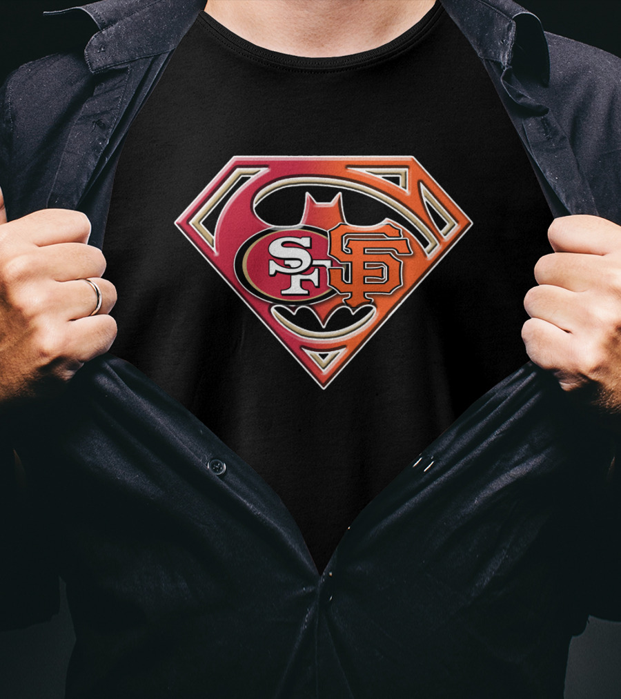 San Francisco Super Bat Sf Shield T-Shirt