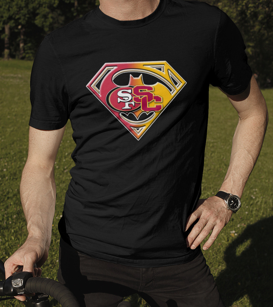 Sf Sc Superman Batman T-Shirt