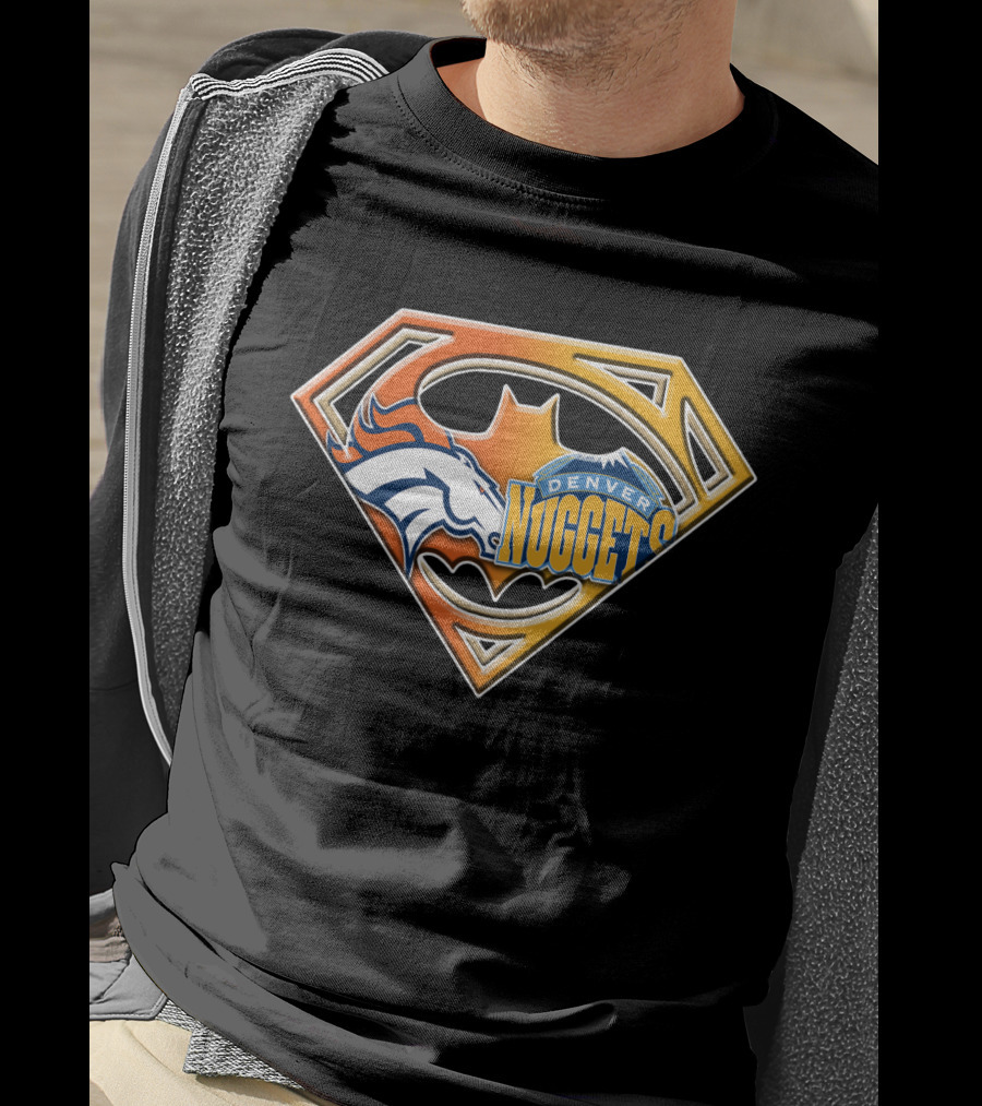 Denver Broncos Nuggets Super Bat 020 T-Shirt
