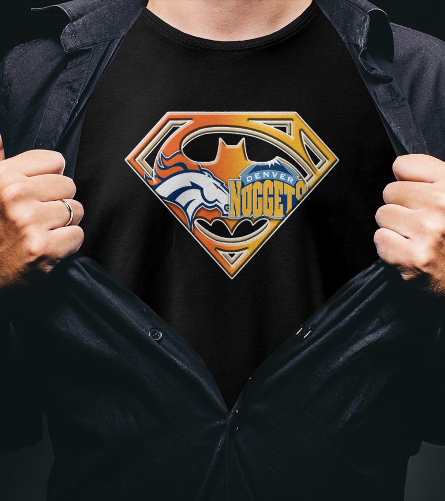 Denver Broncos Nuggets Super Bat 020 T-Shirt