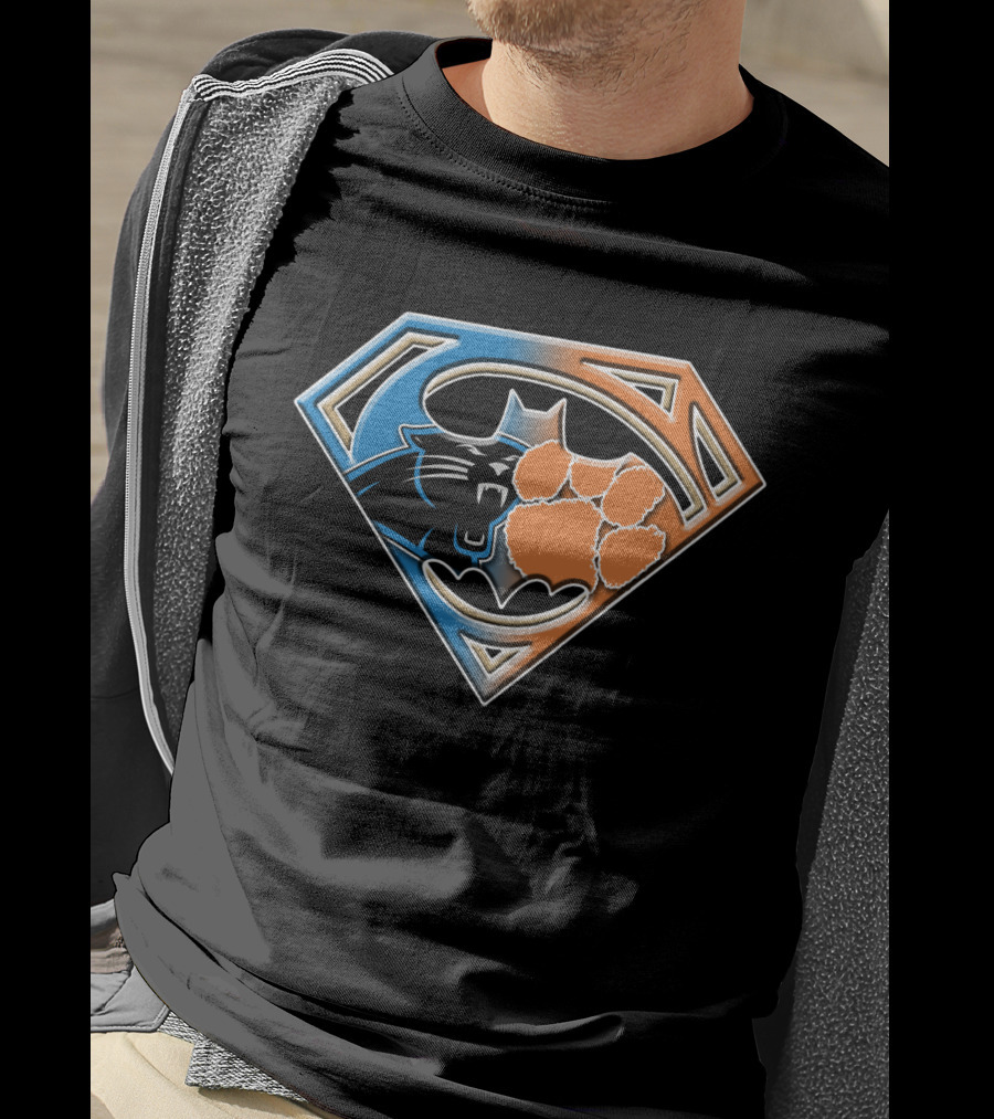 Panther Paw Logo Superhero T-Shirt
