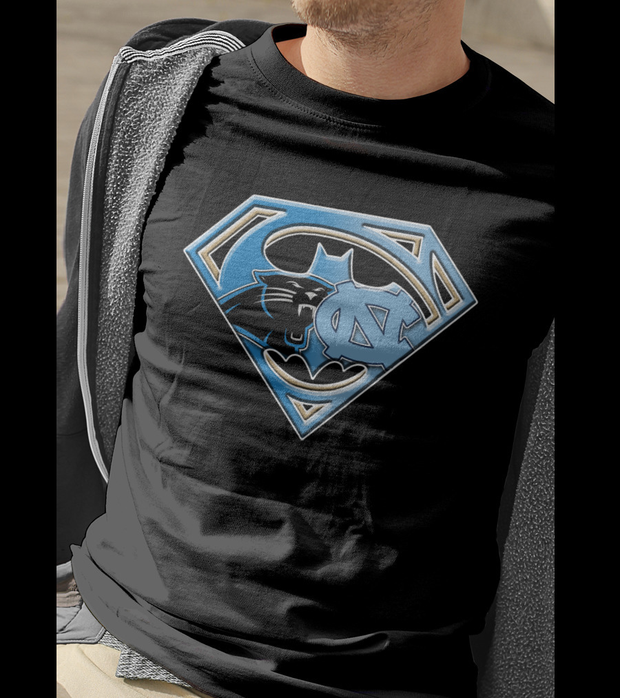 Carolina Panthers Nc Super Logo Bat 088 T-Shirt