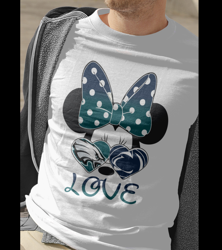 Love Mickey Eagle Penn State T-Shirt