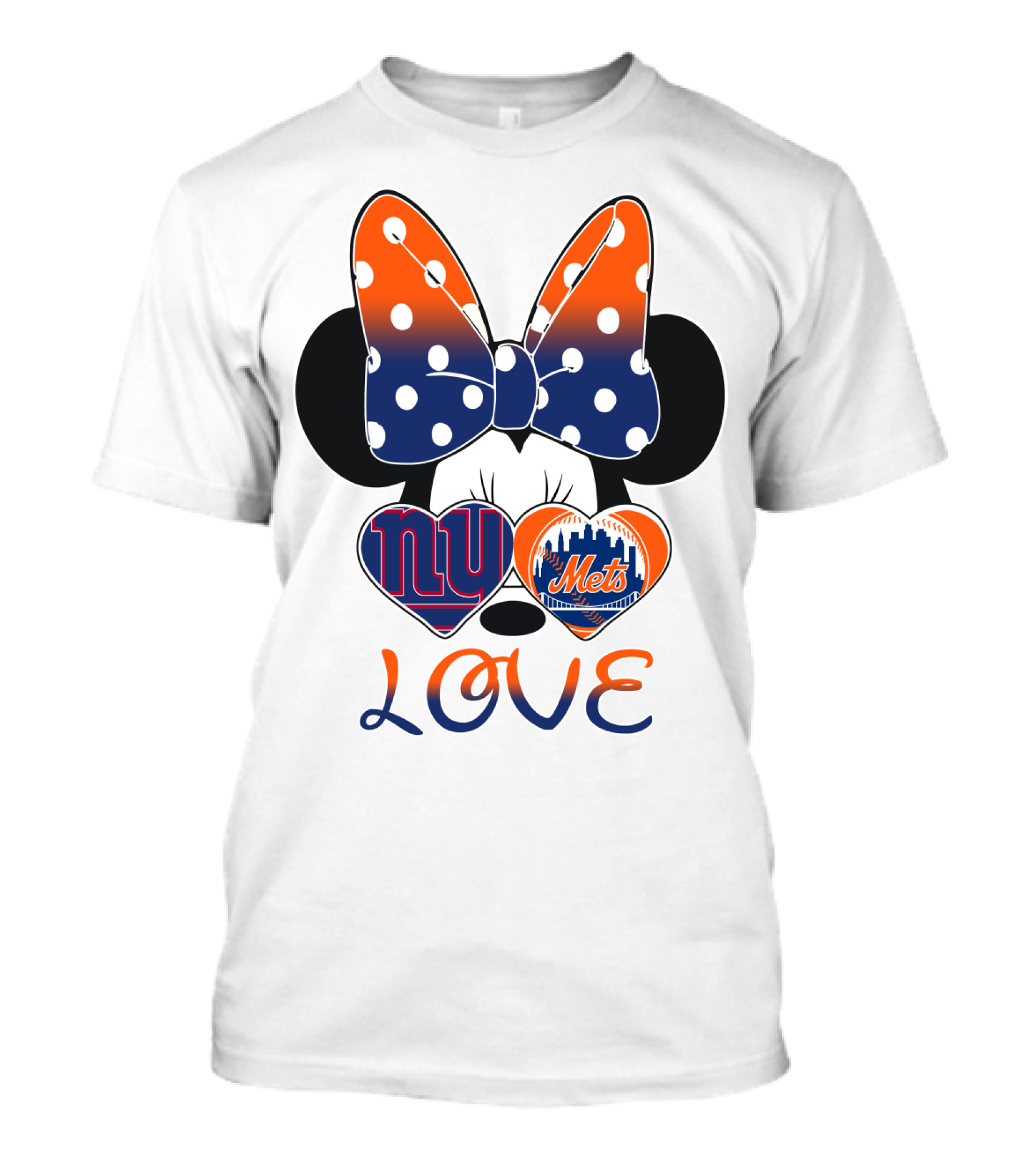Ny Giants Ny Mets Love T-Shirt