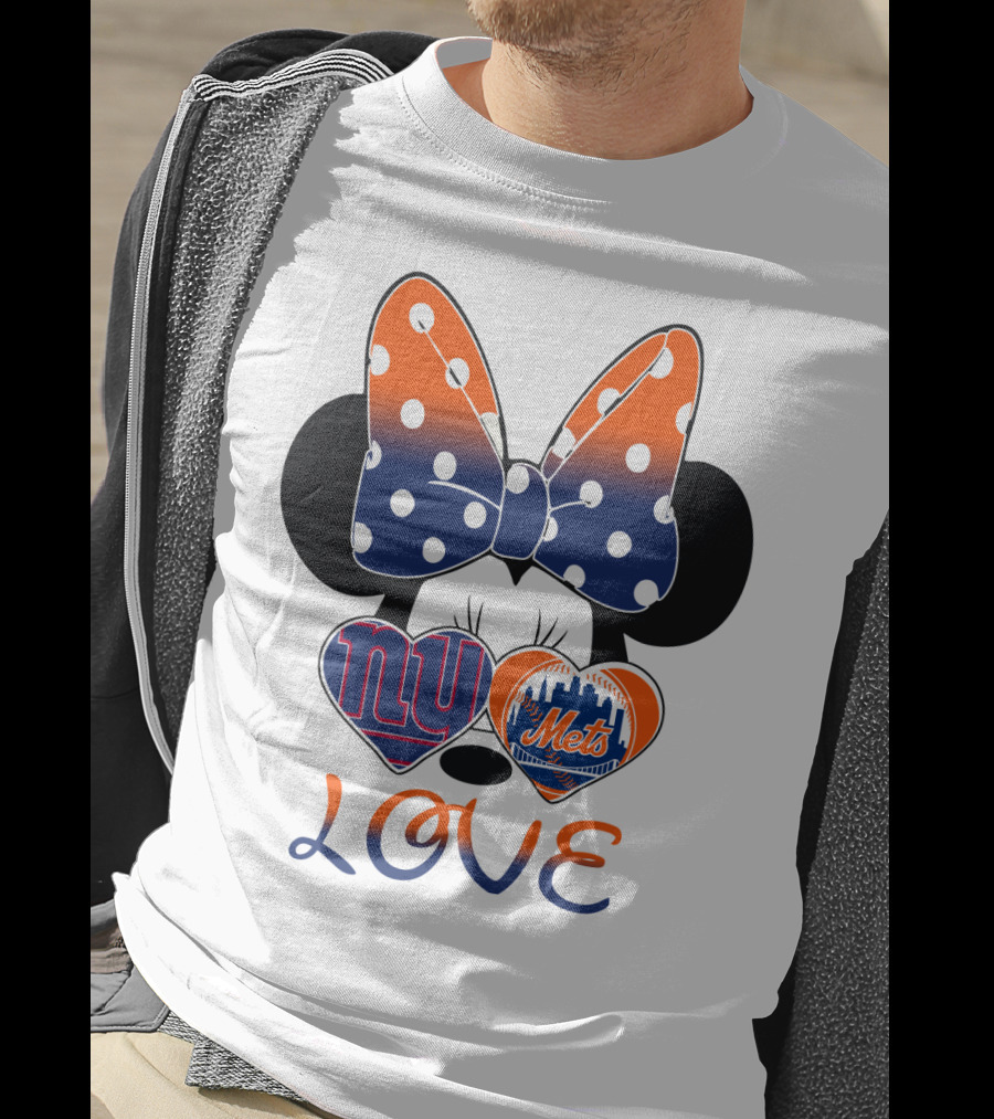 Ny Giants Ny Mets Love T-Shirt