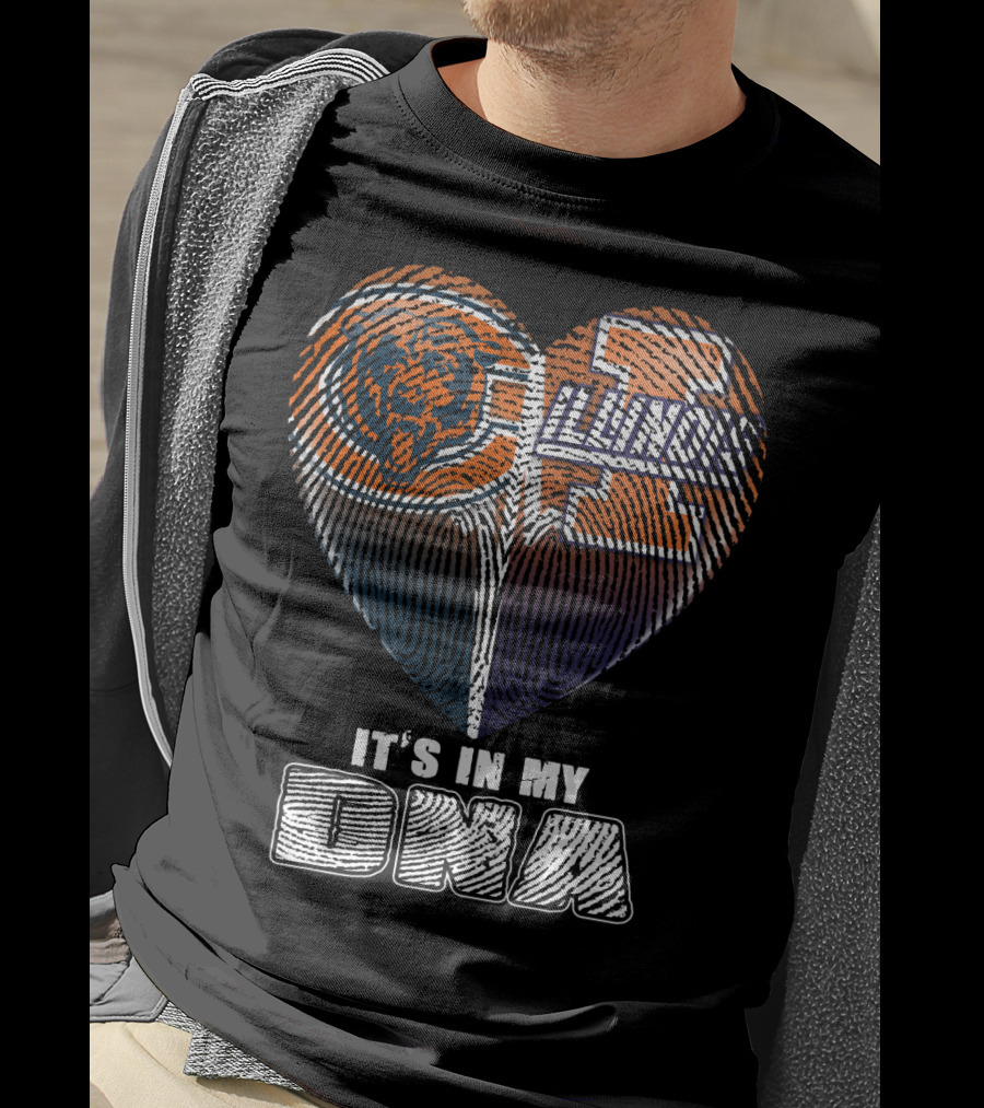 Chicago Bears Illinois It's In My Dna T-Shirt