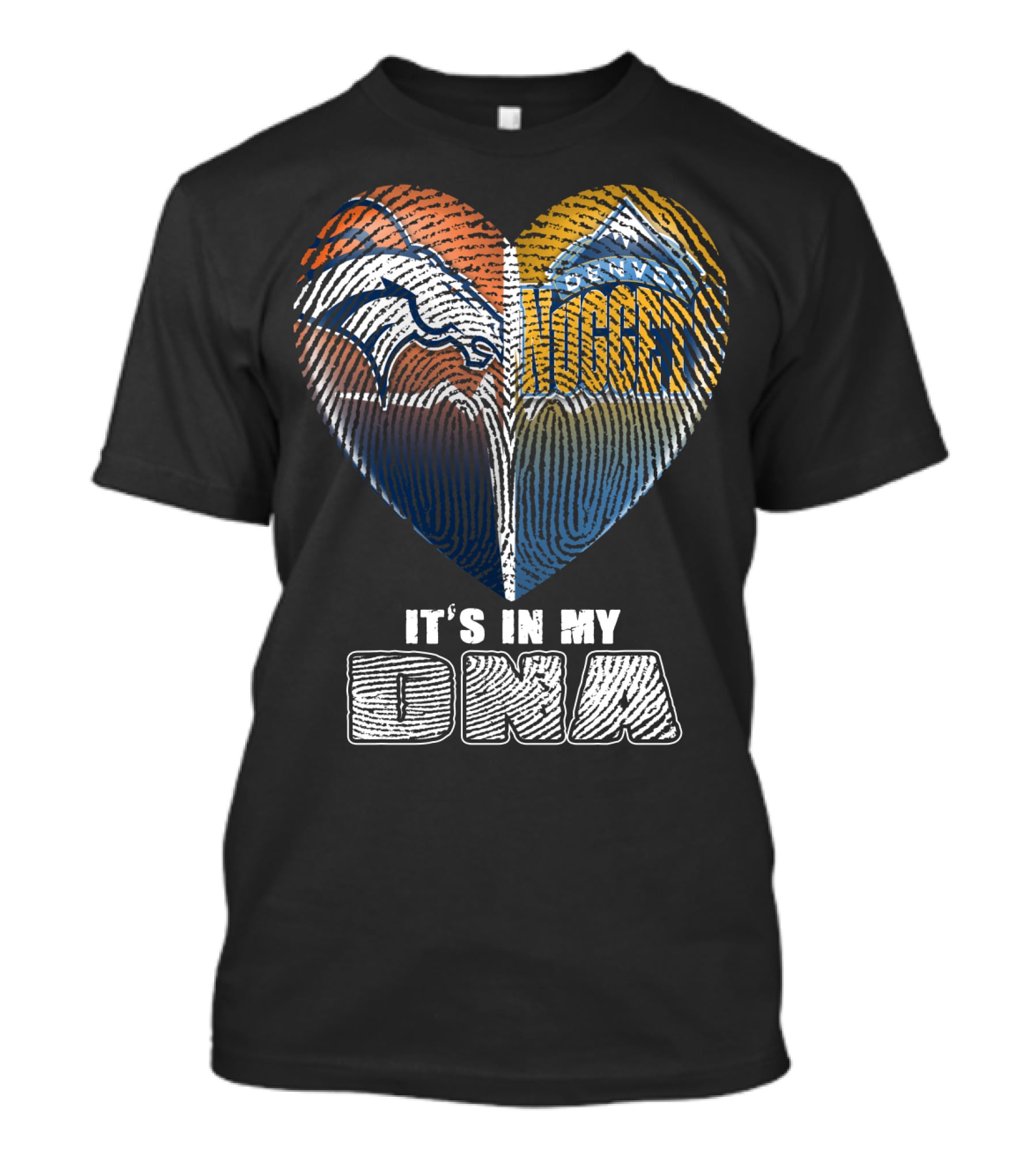 Denver Broncos Nuggets It's In My Dna T-Shirt