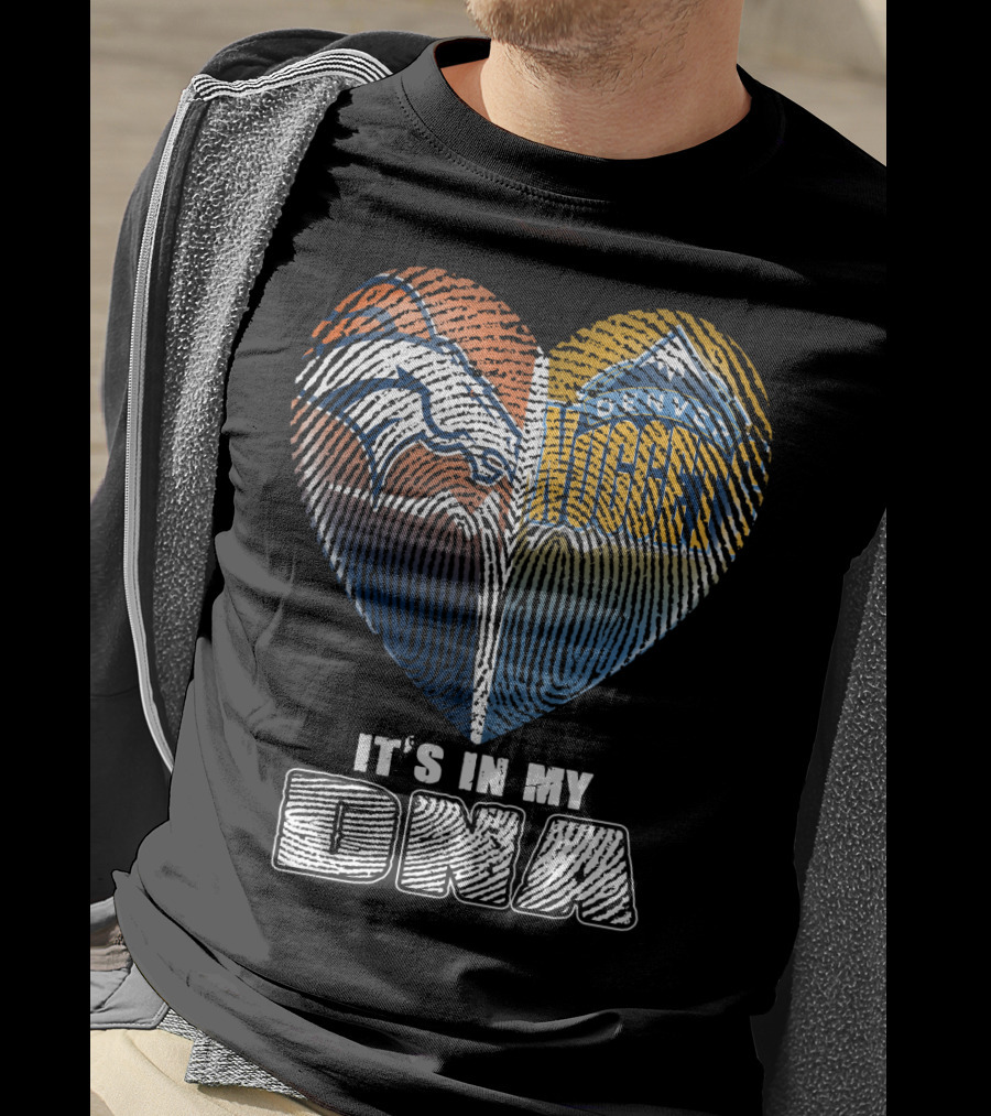 Denver Broncos Nuggets It's In My Dna T-Shirt