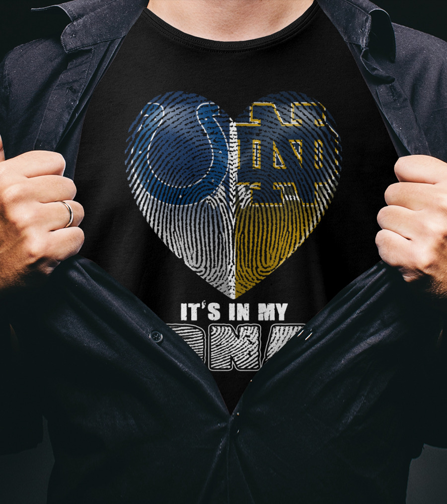 Indianapolis Colts Notre Dame It's In My Dna T-Shirt