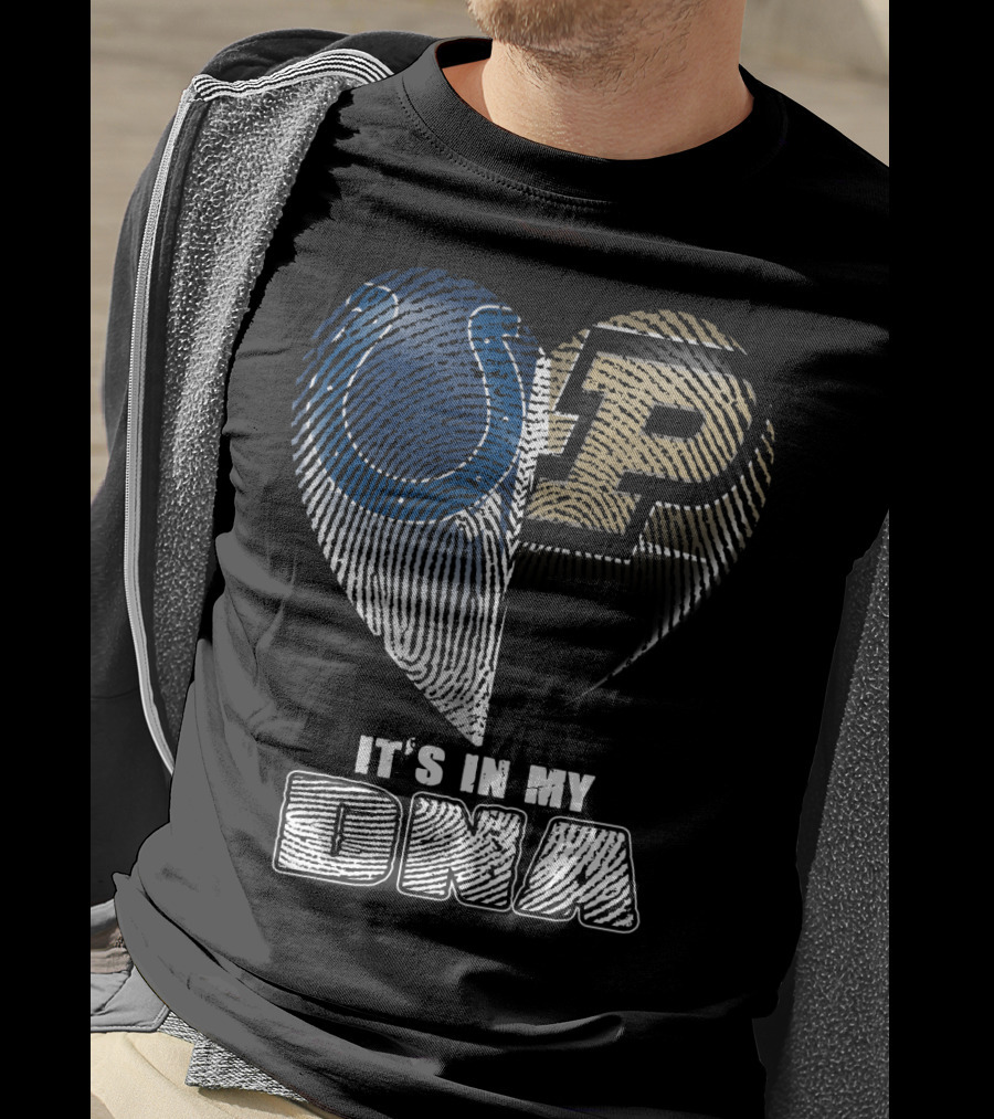 Colts Purdue It's In My Dna T-Shirt