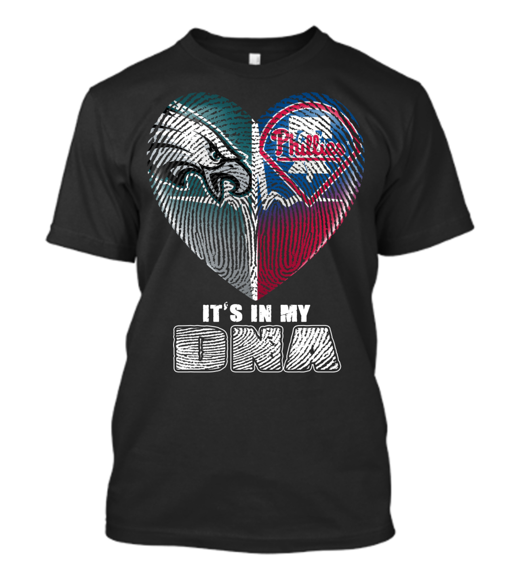 Philadelphia Eagles Phillies It's In My Dna T-Shirt