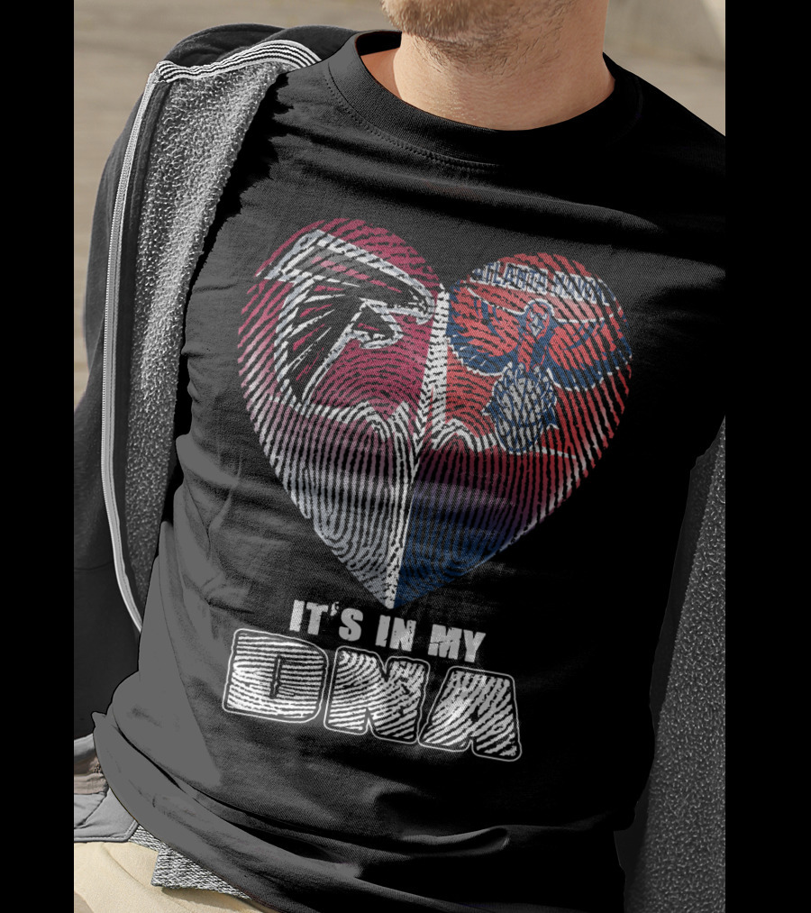 It's In My Dna Falcons Atlanta Basketball T-Shirt