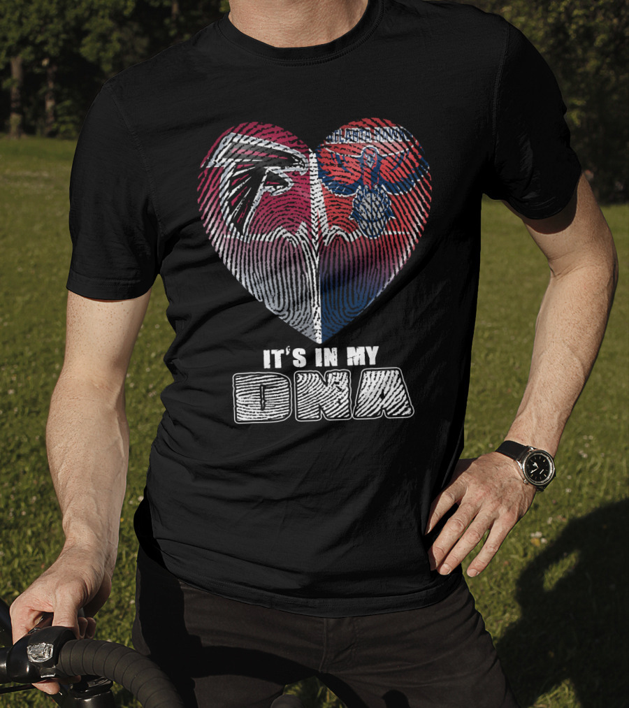 It's In My Dna Falcons Atlanta Basketball T-Shirt