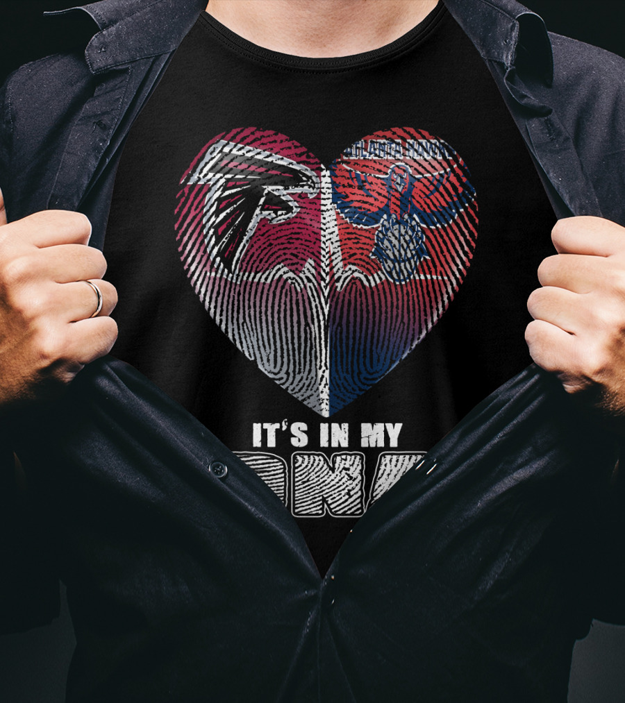 It's In My Dna Falcons Atlanta Basketball T-Shirt
