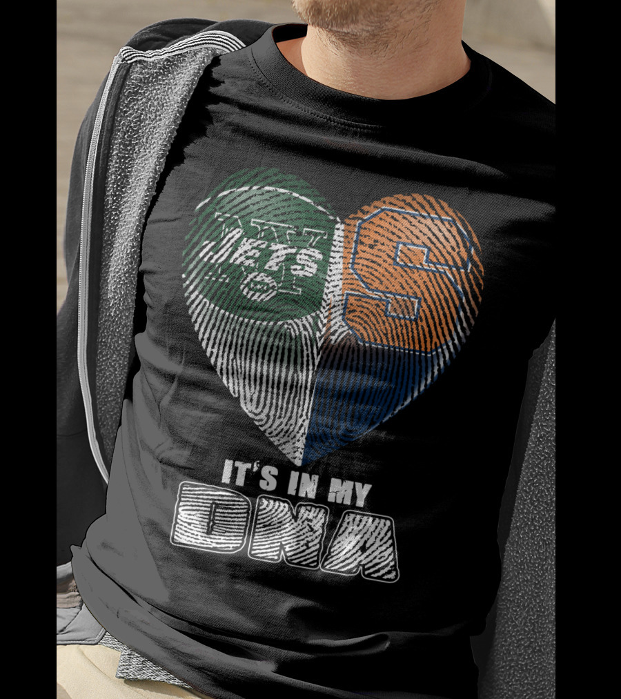 New York Jets Syracuse It's In My Dna T-Shirt