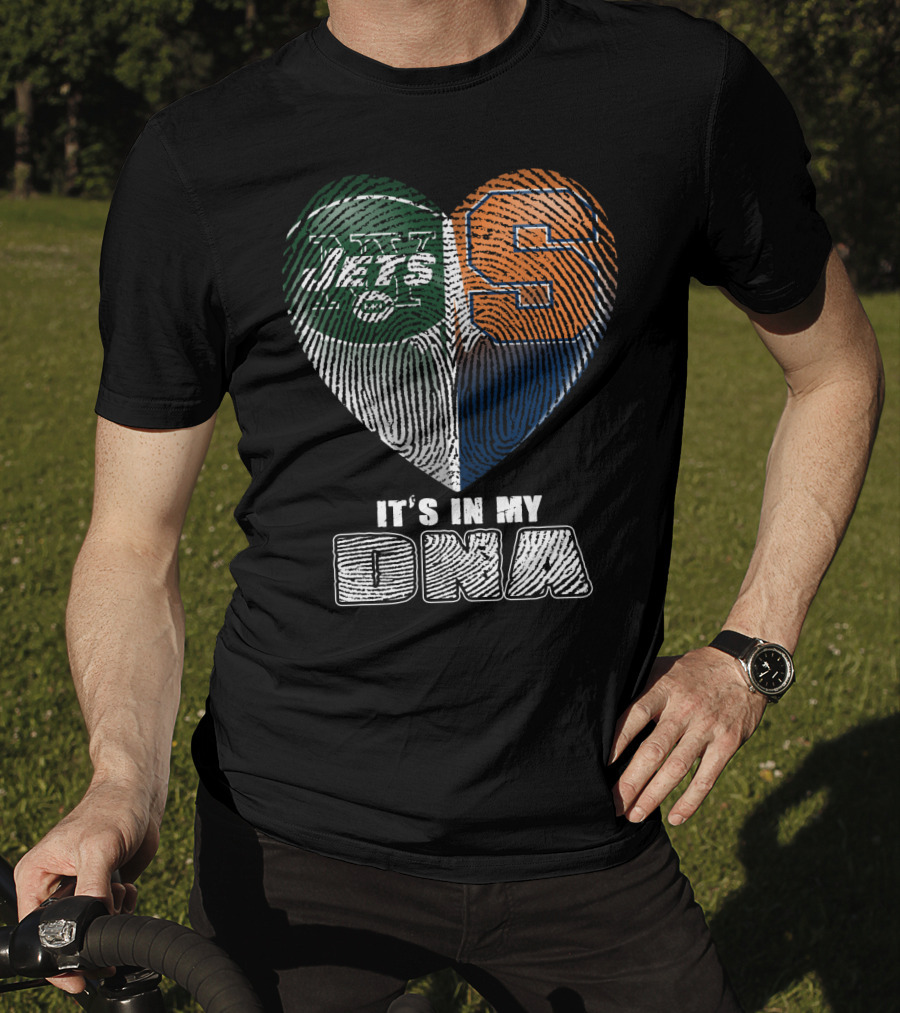 New York Jets Syracuse It's In My Dna T-Shirt