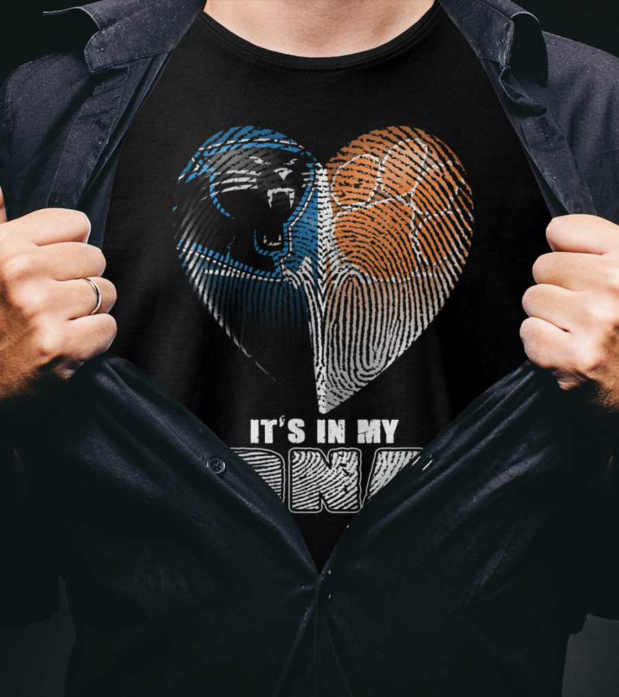 It's In My Dna Panther Paw Heart T-Shirt