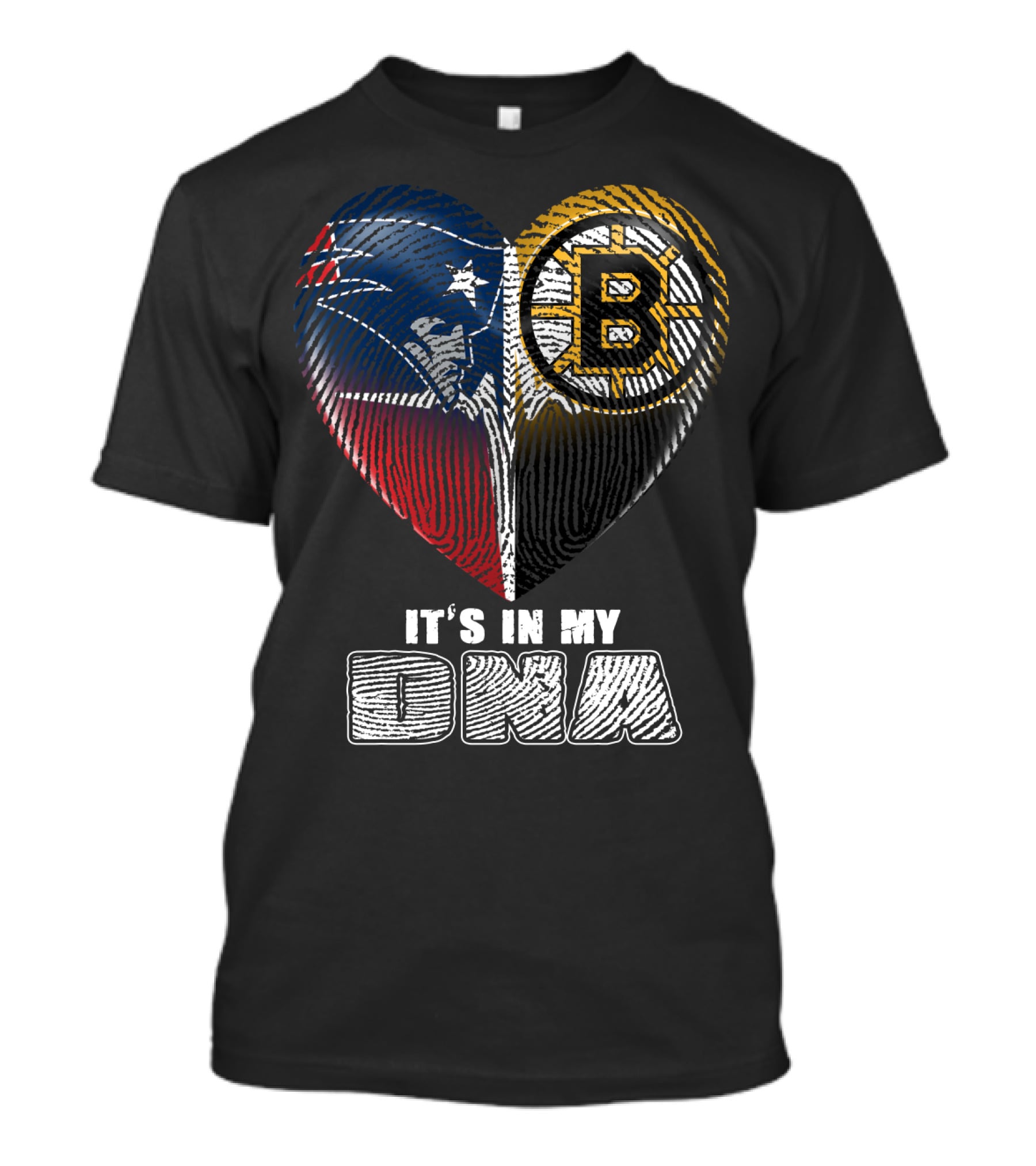 It's In My Dna Patriots Bruins T-Shirt