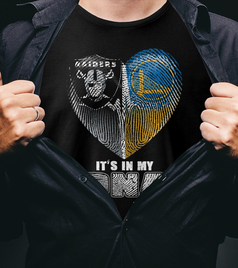 Raiders Warriors It's In My Dna T-Shirt