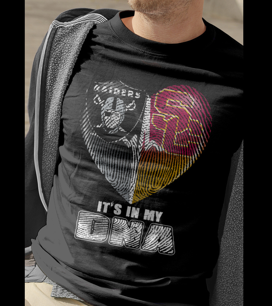 It's In My Dna Raiders Usc T-Shirt