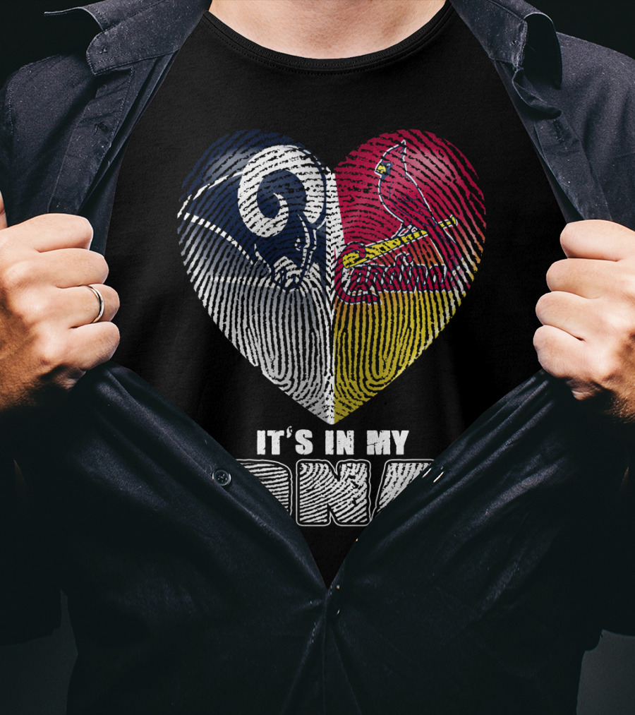 Rams Cardinals It's In My Dna T-Shirt