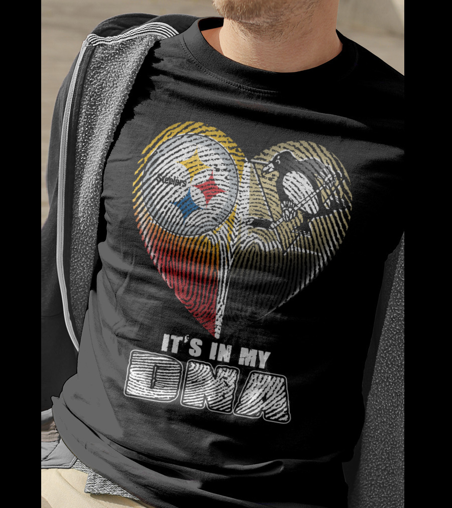 Steelers Penguins It's In My Dna T-Shirt