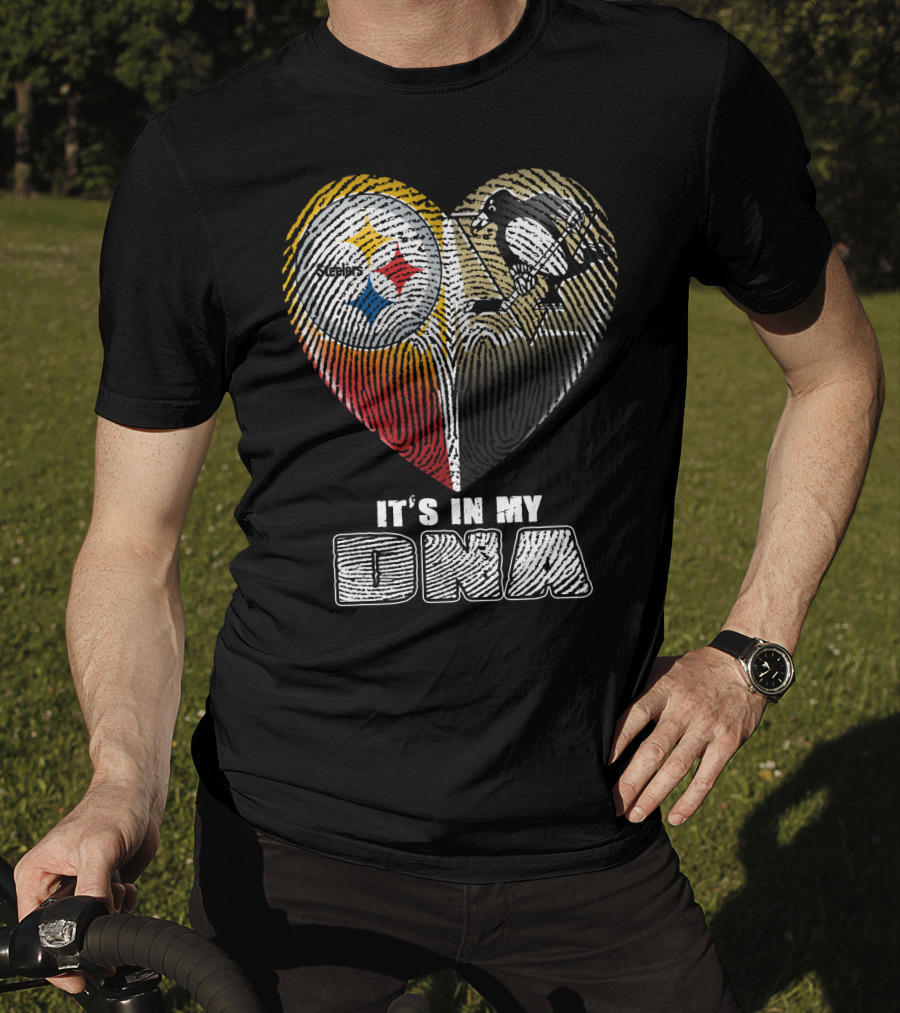 Steelers Penguins It's In My Dna T-Shirt