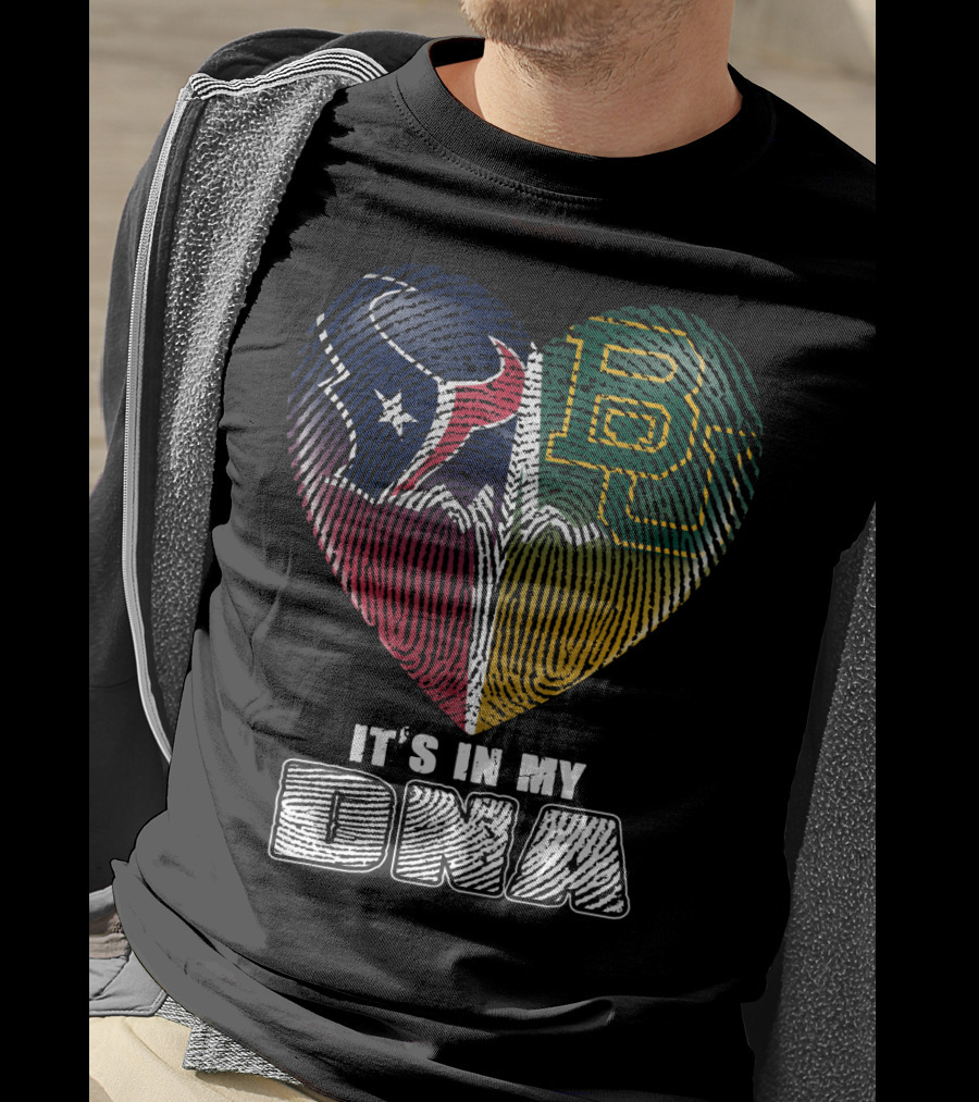 Houston Texans Baylor Bears It's In My Dna T-Shirt