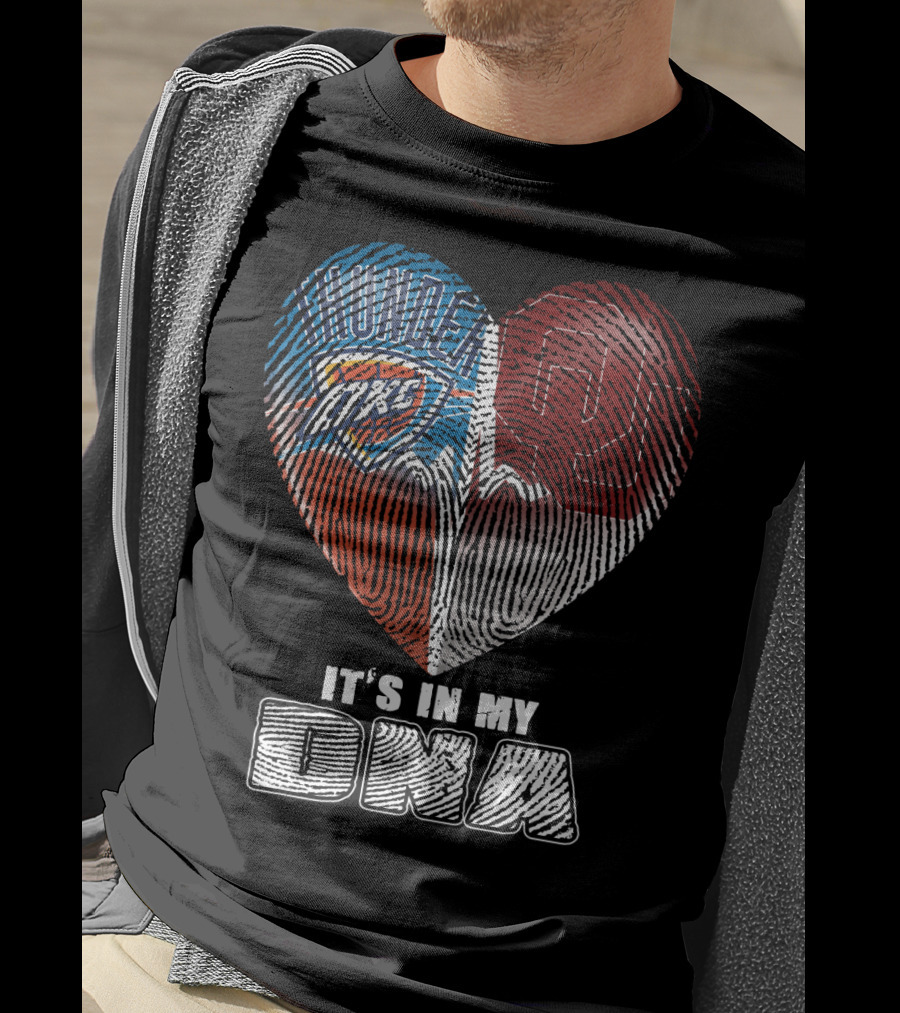 Oklahoma City Thunder Ou It's In My Dna T-Shirt