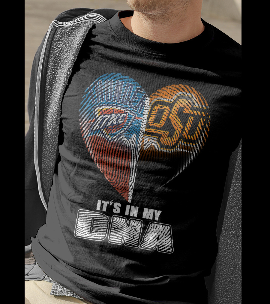 Oklahoma Thunder Osu It's In My Dna T-Shirt