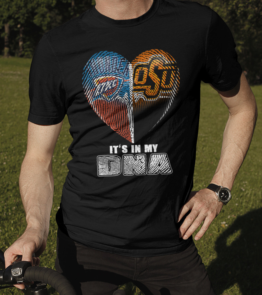 Oklahoma Thunder Osu It's In My Dna T-Shirt