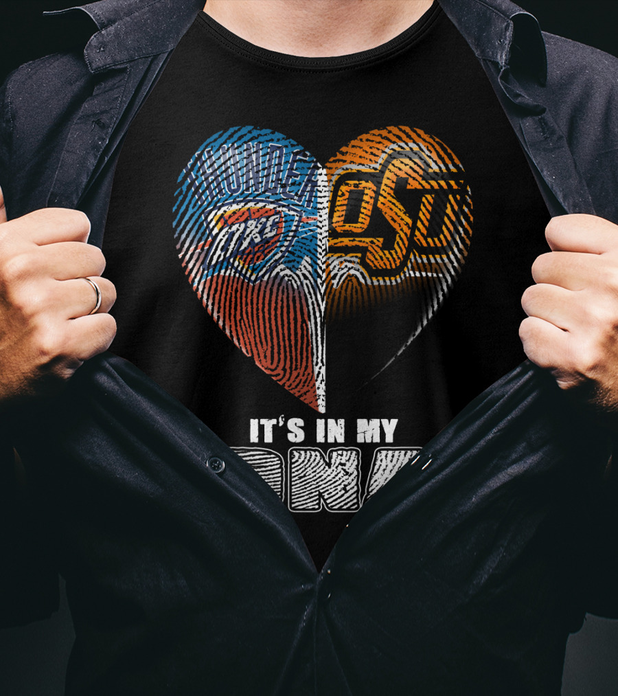 Oklahoma Thunder Osu It's In My Dna T-Shirt