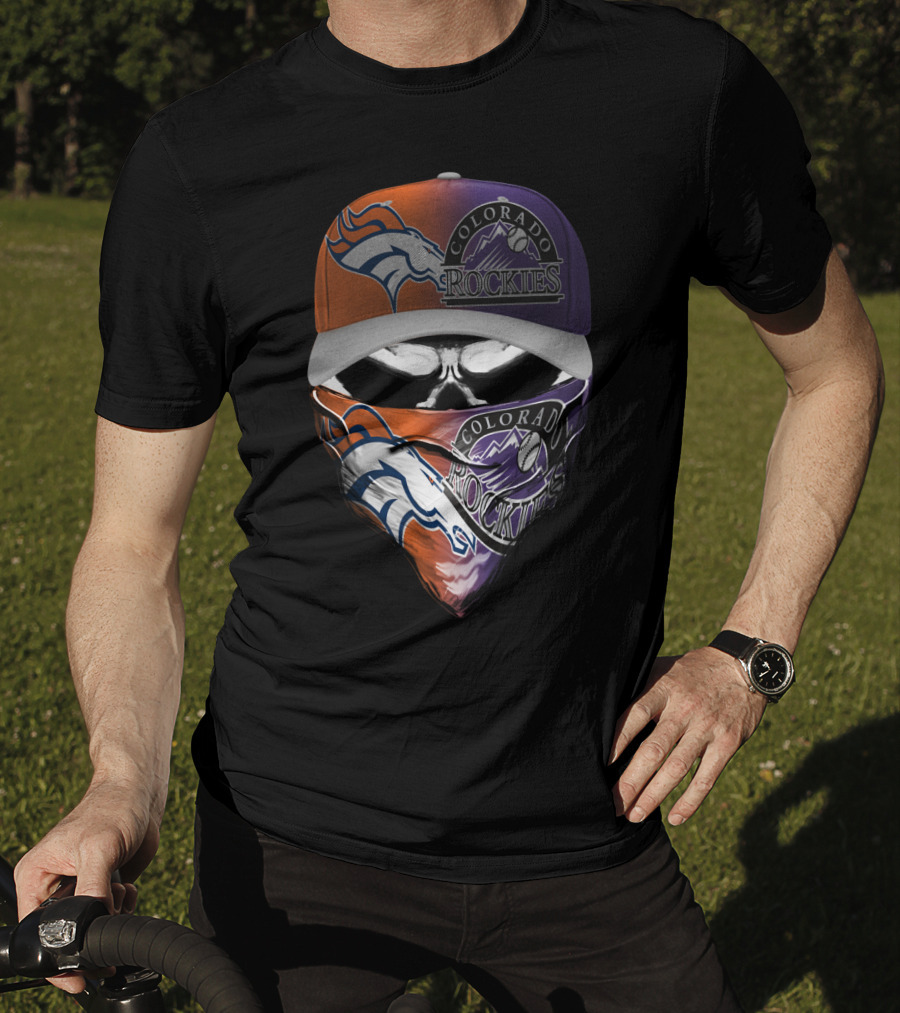 Colorado Rockies Broncos Skum 018 T-Shirt