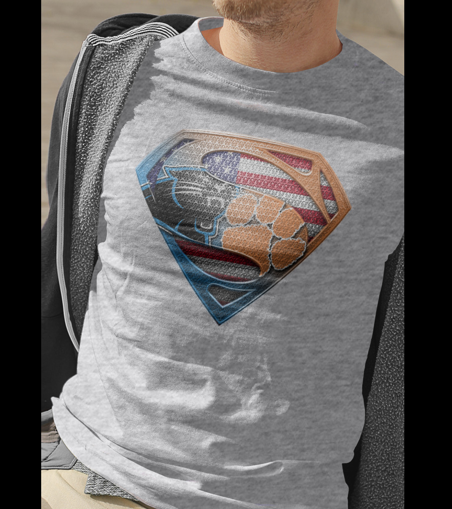 Super American Panther Claw Shield T-Shirt