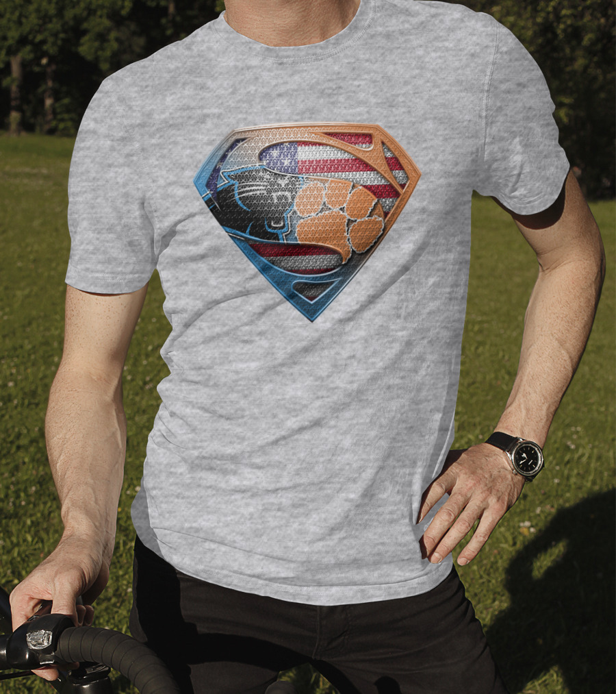 Super American Panther Claw Shield T-Shirt