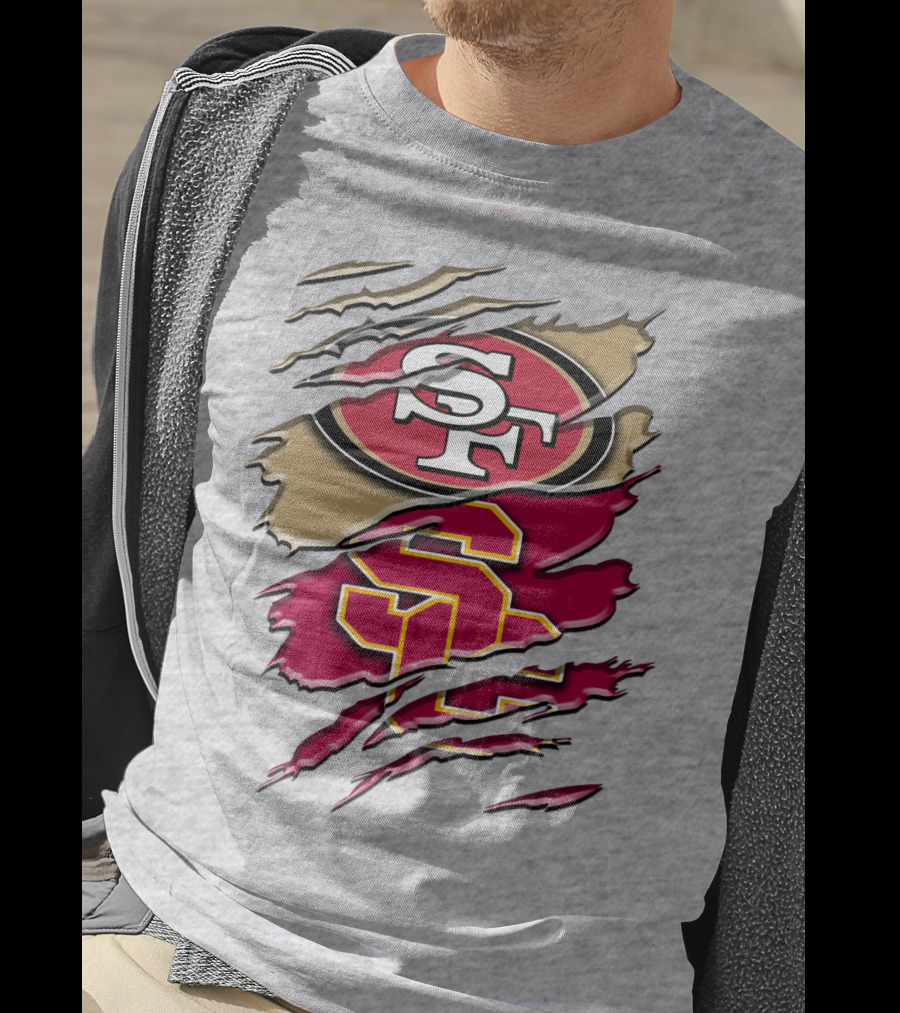 49ers Usc Mashup Rah T-Shirt