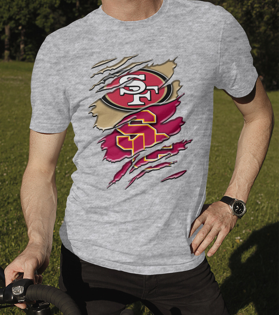 49ers Usc Mashup Rah T-Shirt