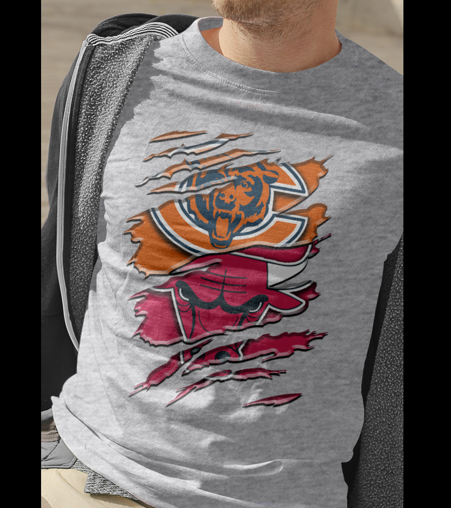 Chicago Bears Bulls Rah 007 T-Shirt