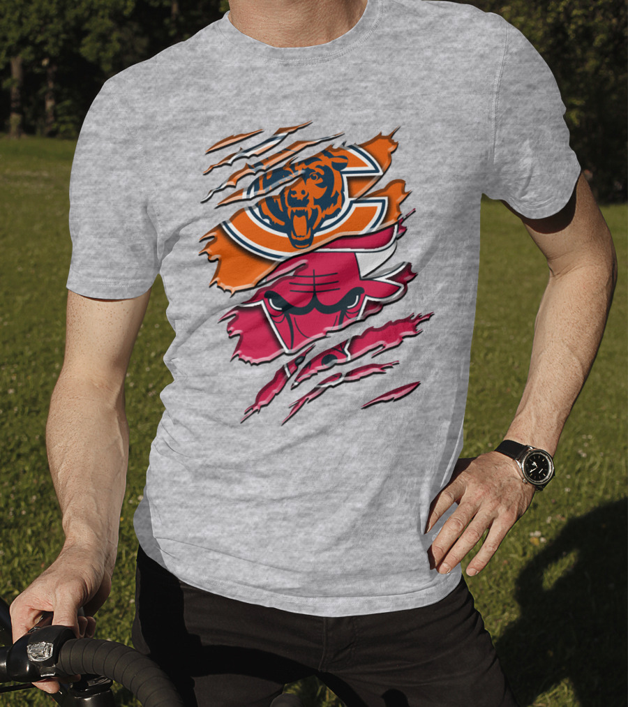 Chicago Bears Bulls Rah 007 T-Shirt