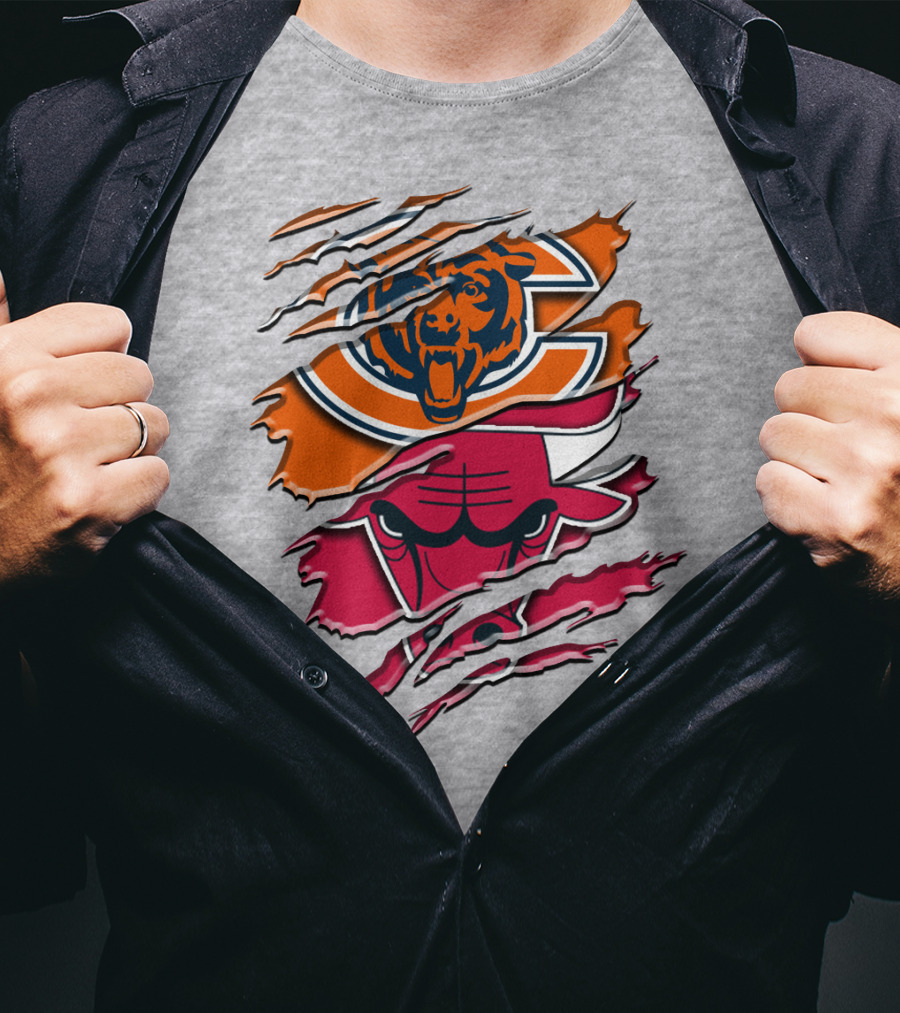 Chicago Bears Bulls Rah 007 T-Shirt