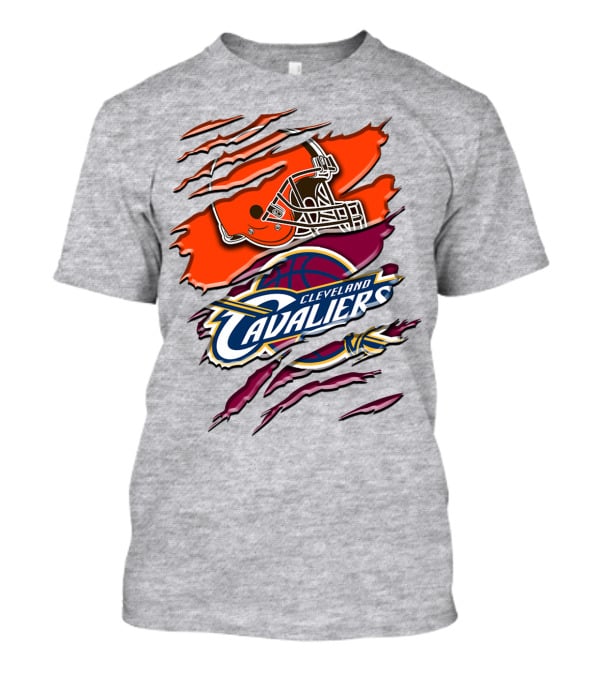Cleveland Cavaliers Browns Helmet Rah T-Shirt