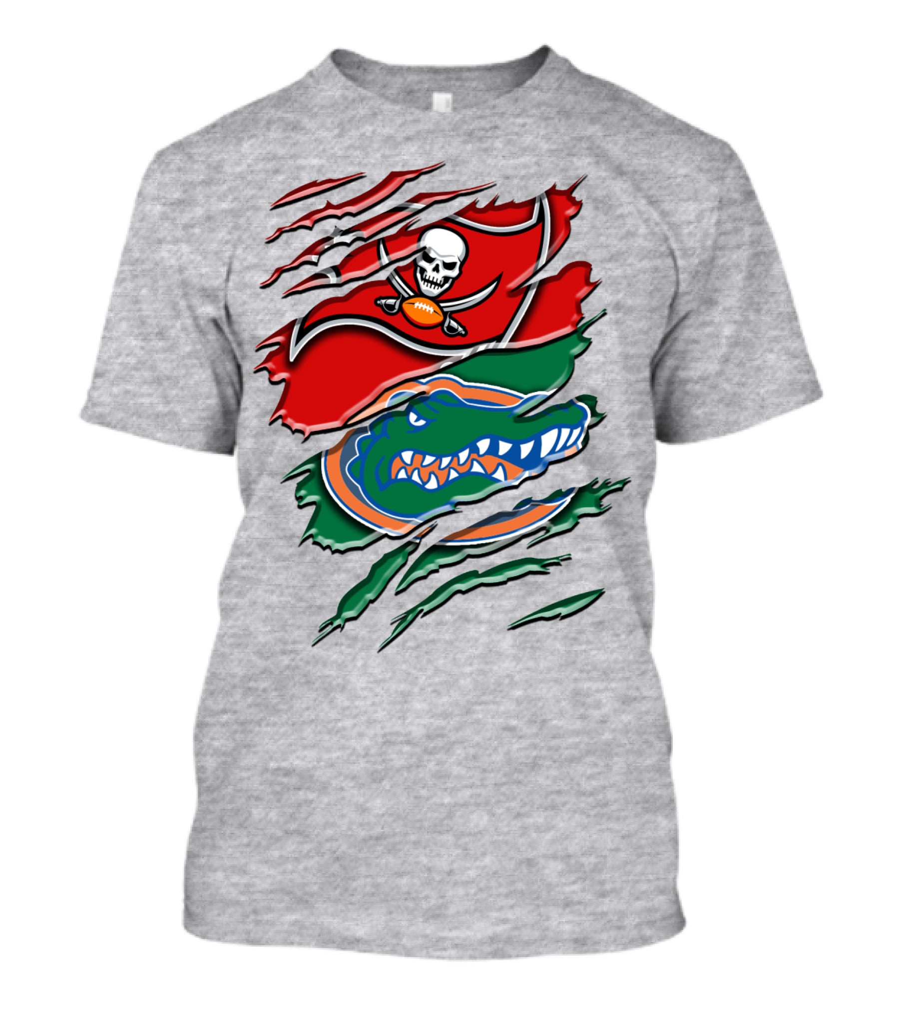 Tampa Bay Buccaneers Florida Gators Rah 024 T-Shirt