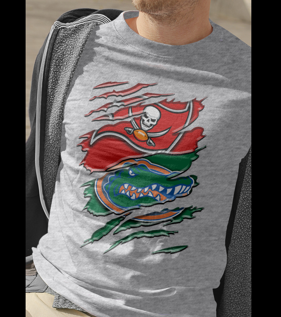 Tampa Bay Buccaneers Florida Gators Rah 024 T-Shirt