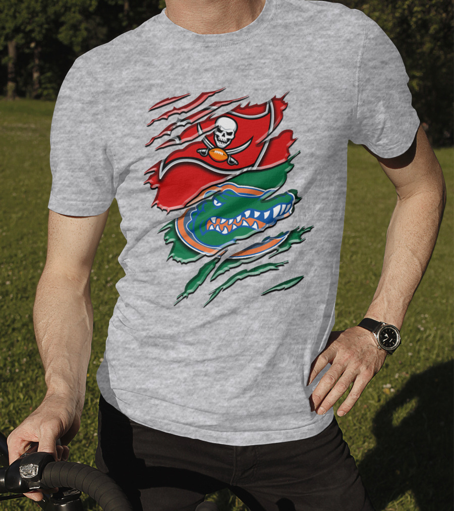 Tampa Bay Buccaneers Florida Gators Rah 024 T-Shirt