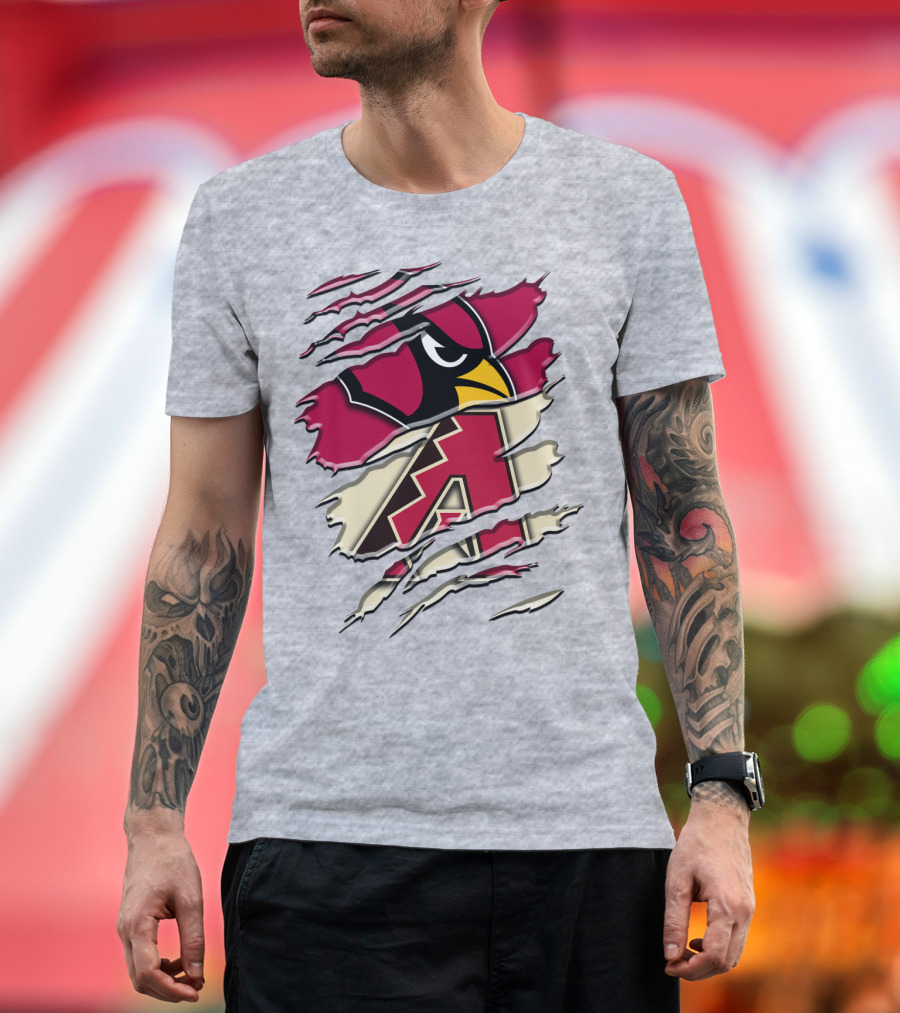 Arizona Cardinals Diamondbacks Rah 029 T-Shirt