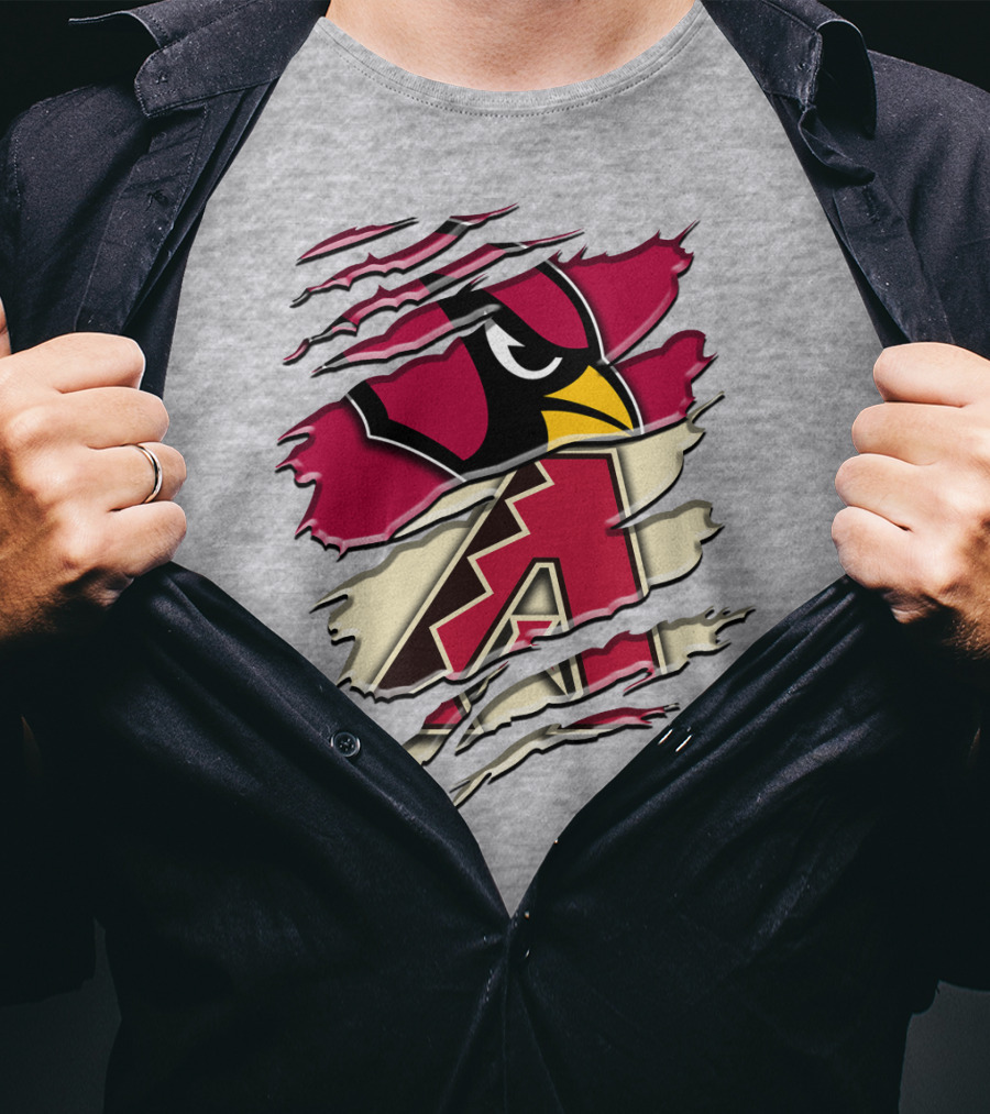 Arizona Cardinals Diamondbacks Rah 029 T-Shirt