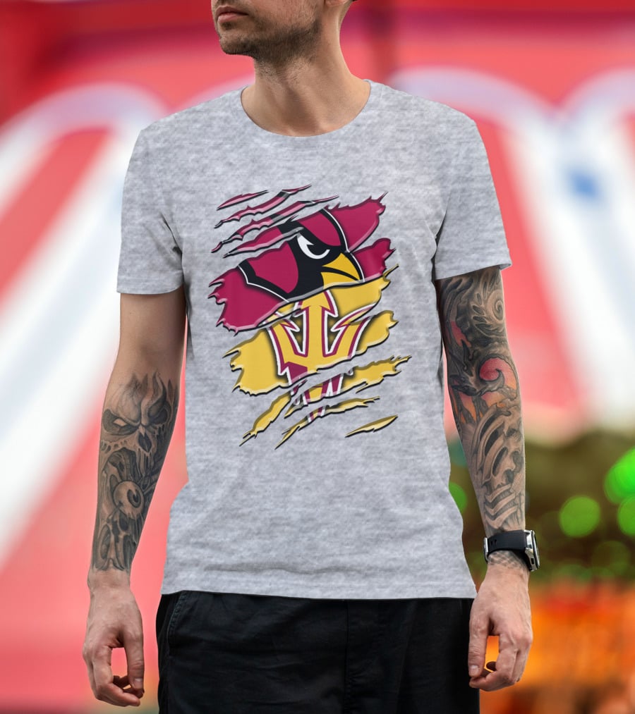 Cardinals And Sun Devils Rah 030 T-Shirt