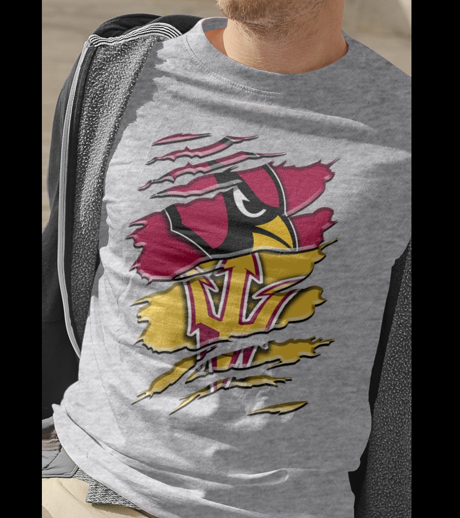 Cardinals And Sun Devils Rah 030 T-Shirt