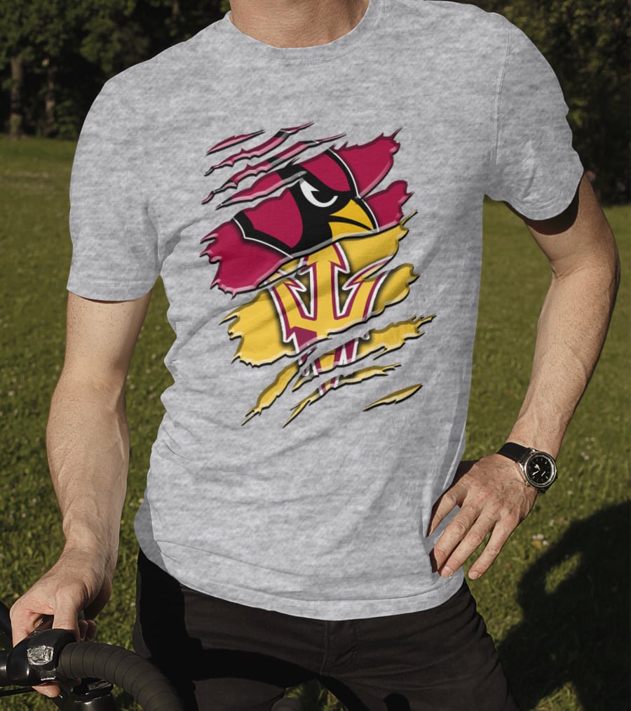Cardinals And Sun Devils Rah 030 T-Shirt