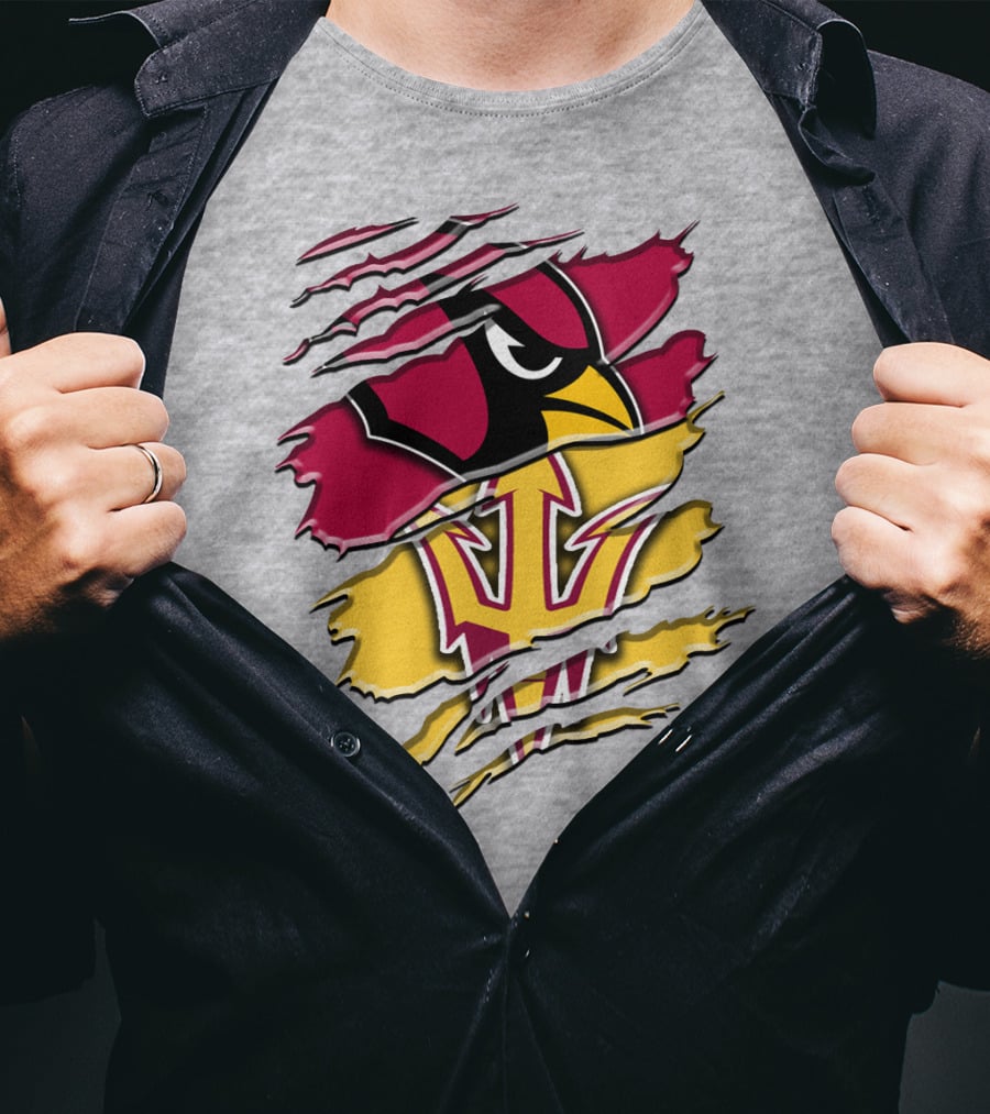 Cardinals And Sun Devils Rah 030 T-Shirt